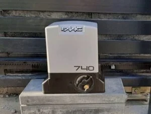 faac 740 motor corredera montado