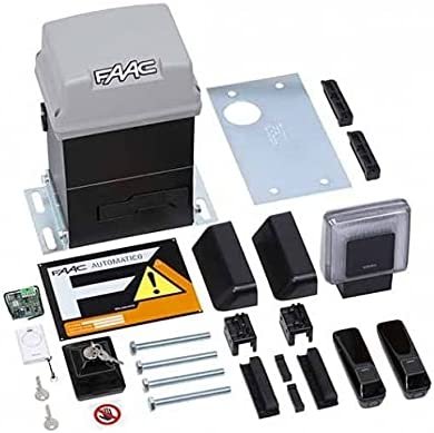 motor puerta corredera faac 746 hasta 600 kg y uso intensivo