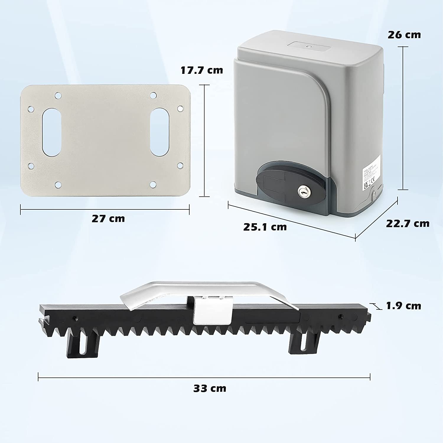 especificacions del motor coz automatismos