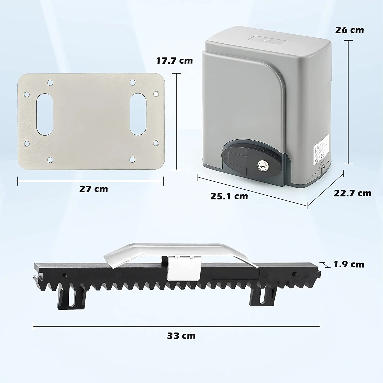 especificacions del motor coz automatismos