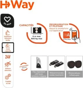 motor puerta corredera con wifi scs