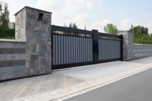 como desbloquear el motor de una puerta corredera si se va la luz
