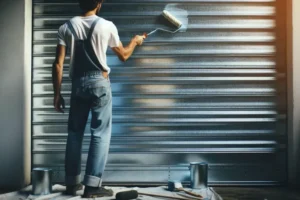 pintar una puerta galvanizada corrediza (1)