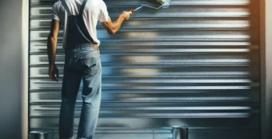 pintar una puerta galvanizada corrediza (1)