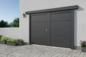 como desbloquear una puerta de garaje tipo corredera